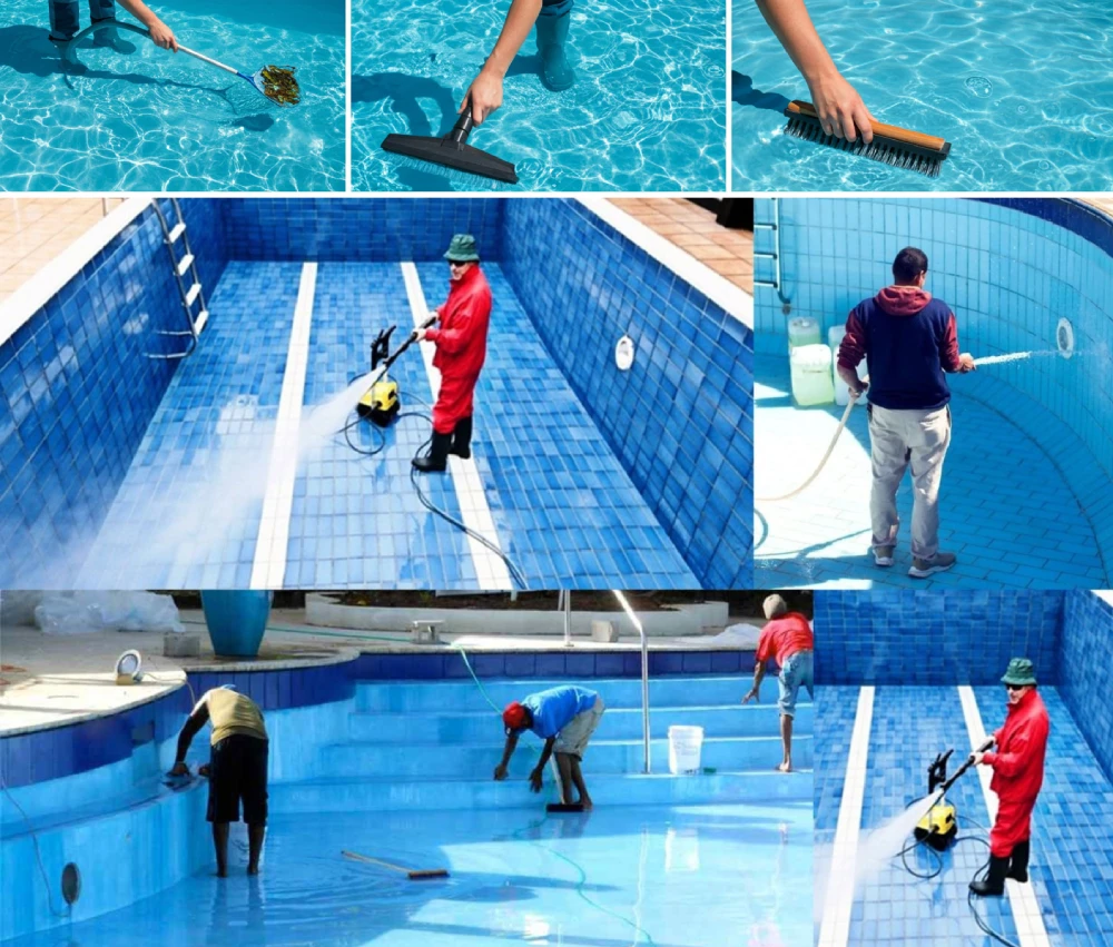 شستشوی استخر در استان های ایران